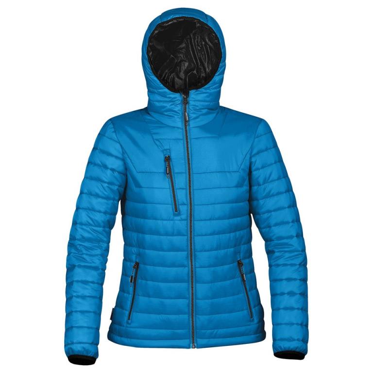 Women's gravity thermal shell Electric Blue/Black