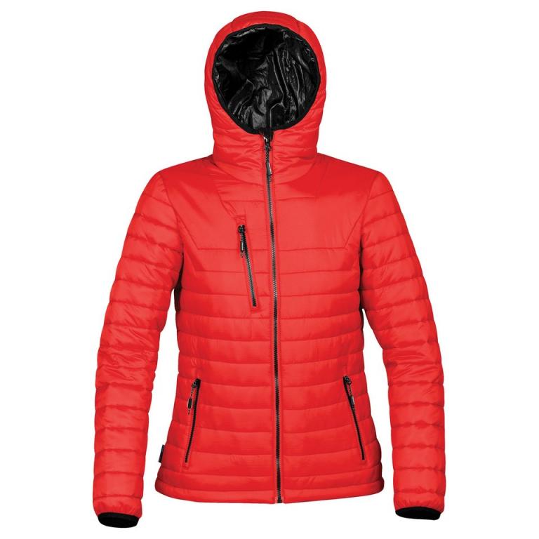 Women's gravity thermal shell True Red/Black