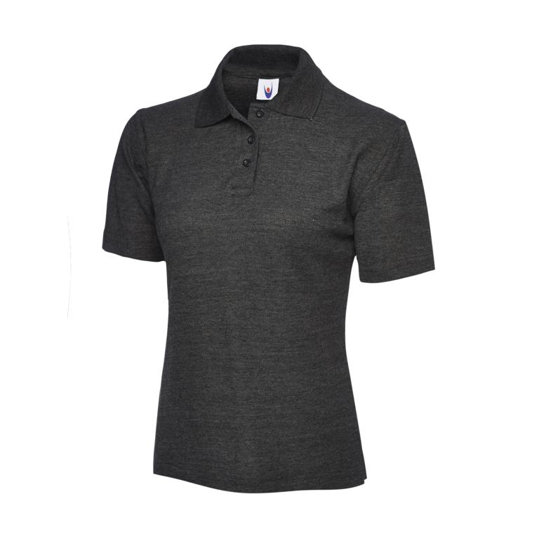 Ladies Classic Poloshirt Charcoal