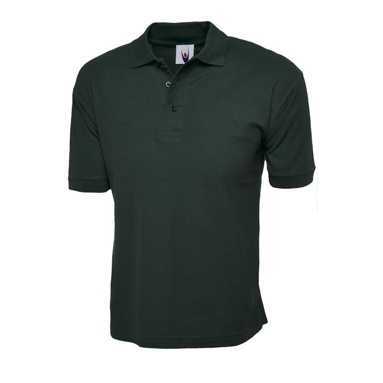 Cotton Rich Poloshirt Bottle Green