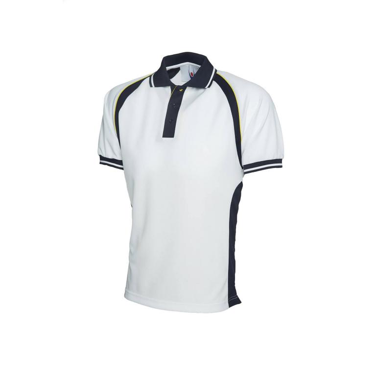 Sports Poloshirt White/Navy