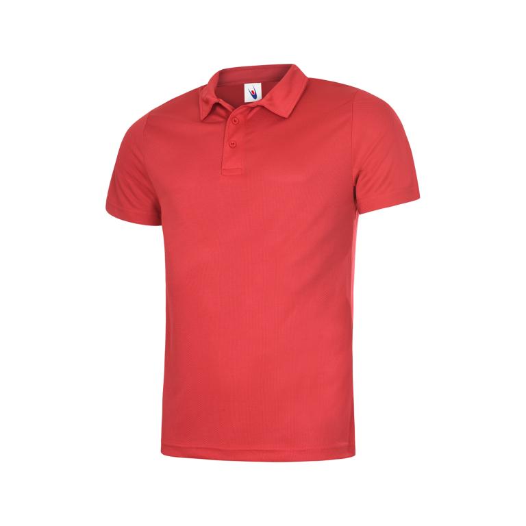 Mens Ultra Cool Poloshirt Red