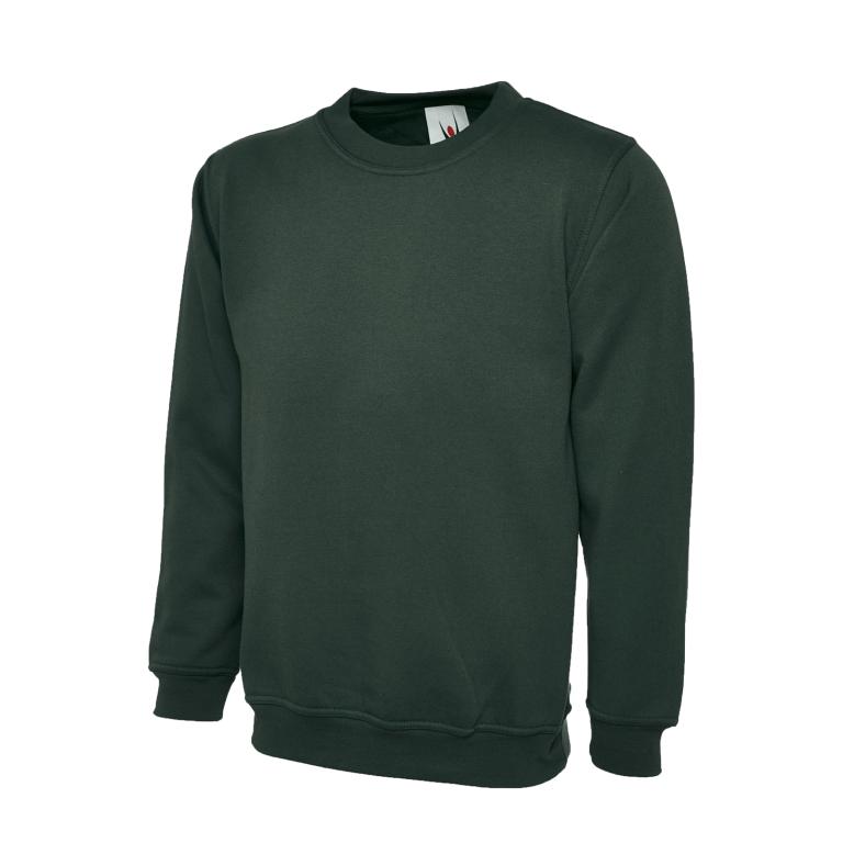 Premium Sweatshirt Bottle Green