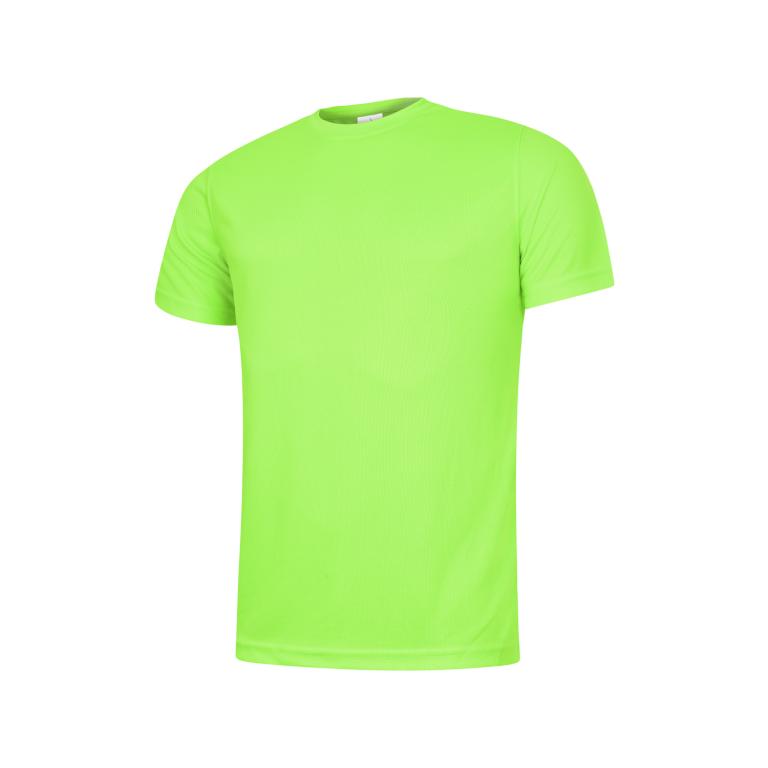 Mens Ultra Cool T Shirt Electric Green