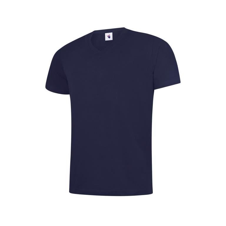 Classic V Neck T-shirt Navy