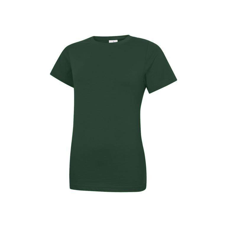 Ladies Classic Crew Neck T-Shirt Bottle Green