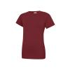 Ladies Classic Crew Neck T-Shirt Maroon