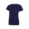 Ladies Classic Crew Neck T-Shirt Navy