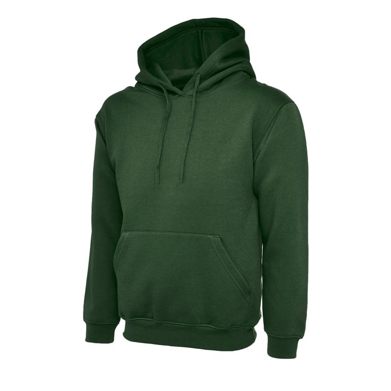 Olympic Hooded Sweatshirt Bottle Green