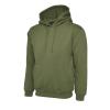 Olympic Hooded Sweatshirt Military Green