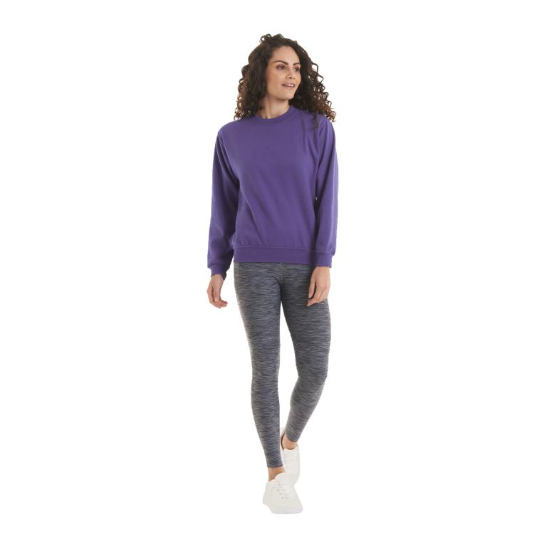 Ladies Deluxe Crew Neck Sweatshirt