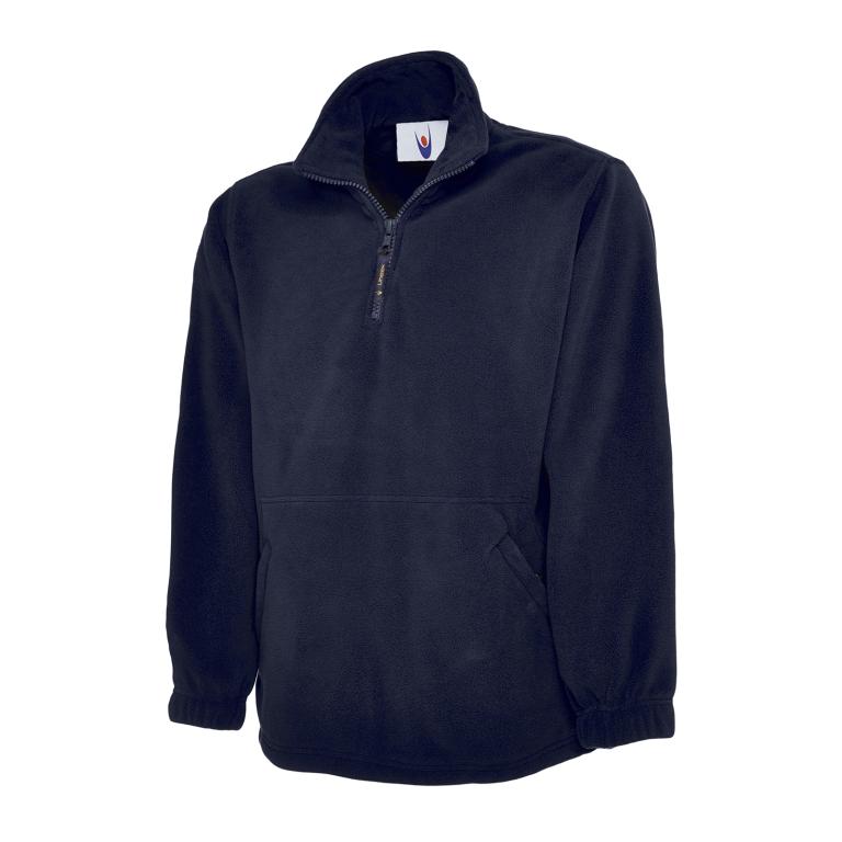 Premium 1/4 Zip Micro Fleece Jacket Navy