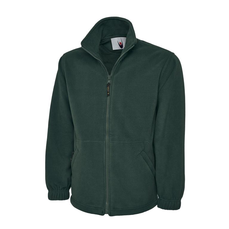 Classic Full Zip Micro Fleece Jacket Bottle Green