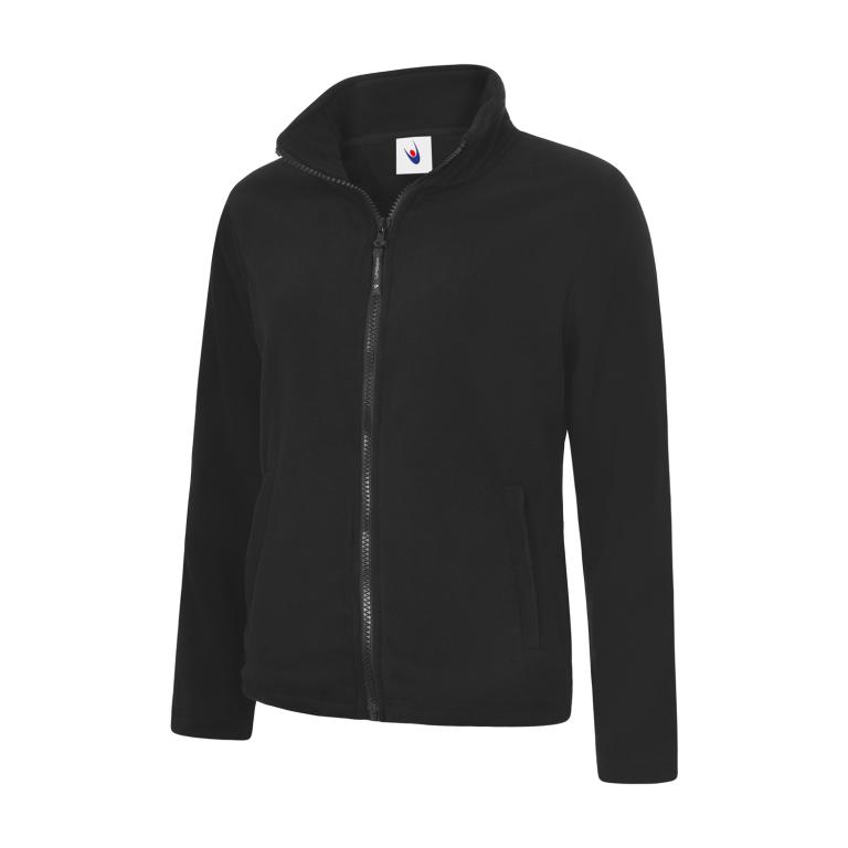 Ladies Classic Full Zip Fleece Jacket Black