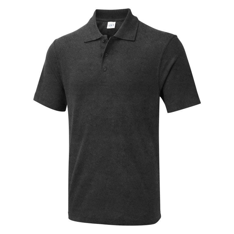 The UX Polo Charcoal