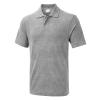 The UX Polo Heather Grey