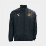 Windsor & Eton FC Official Joma Rain Jacket in black - 6xs - junior