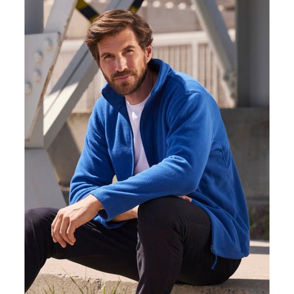 Full-zip outdoor fleece