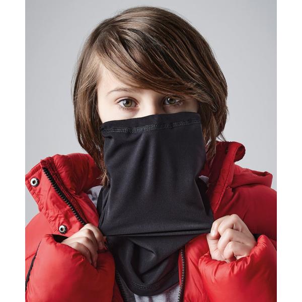 Junior softshell sports tech neck warmer