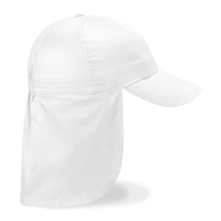Junior legionnaire-style cap White
