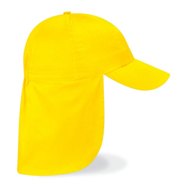 Junior legionnaire-style cap Yellow