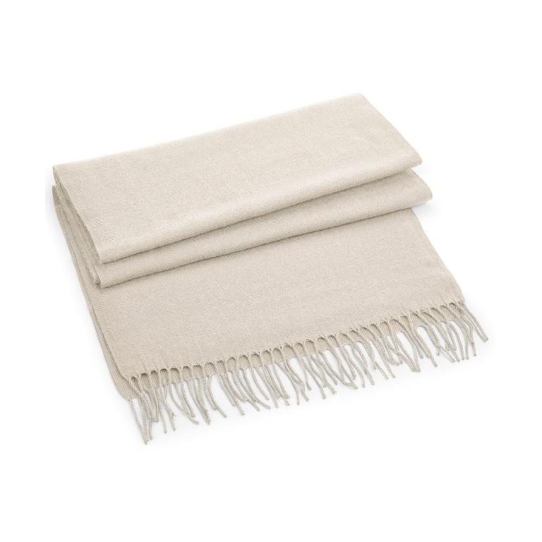 Classic woven scarf Almond