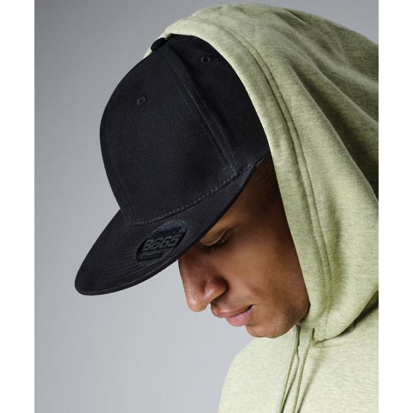 Pro-stretch flat peak cap