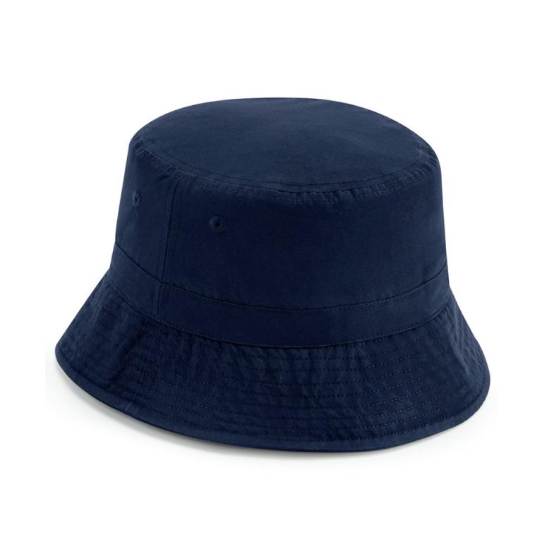 Recycled polyester bucket hat French Navy