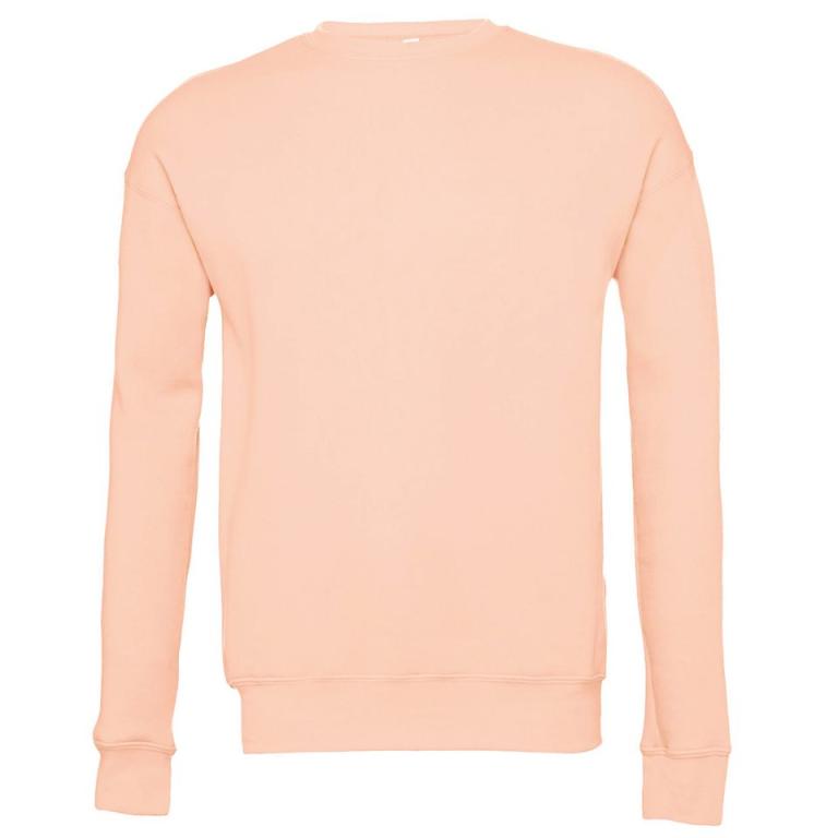 Unisex drop shoulder fleece Peach