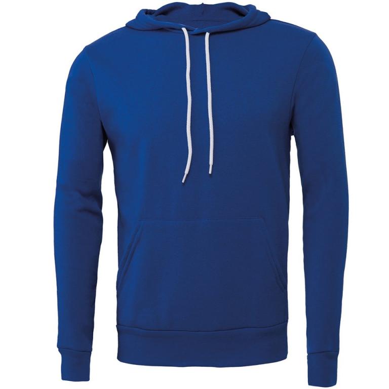 Unisex polycotton fleece pullover hoodie True Royal
