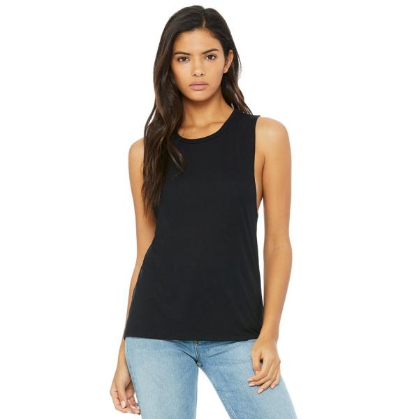 Flowy scoop muscle t-shirt