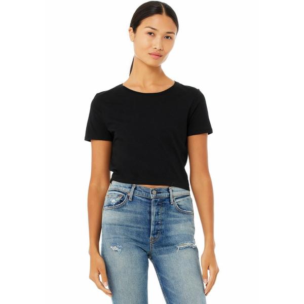 Women's polycotton crop tee