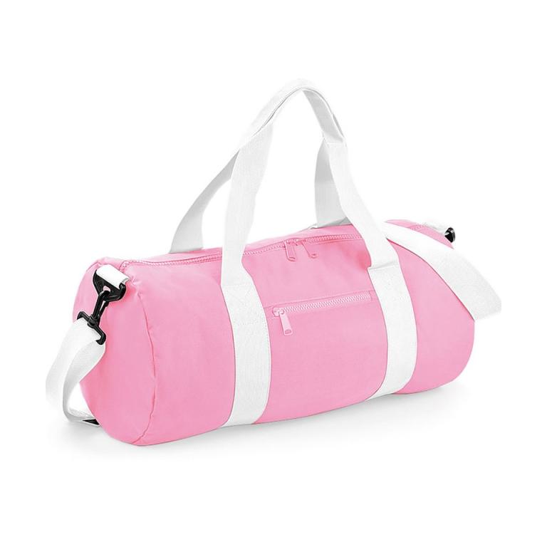 Original barrel bag Classic Pink/White