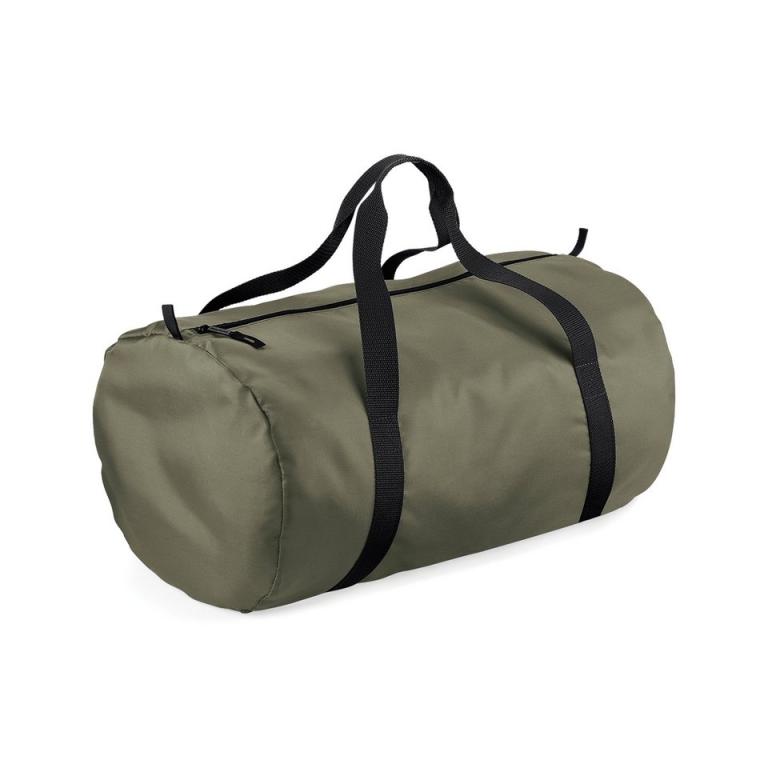 Packaway barrel bag Olive Green/Black