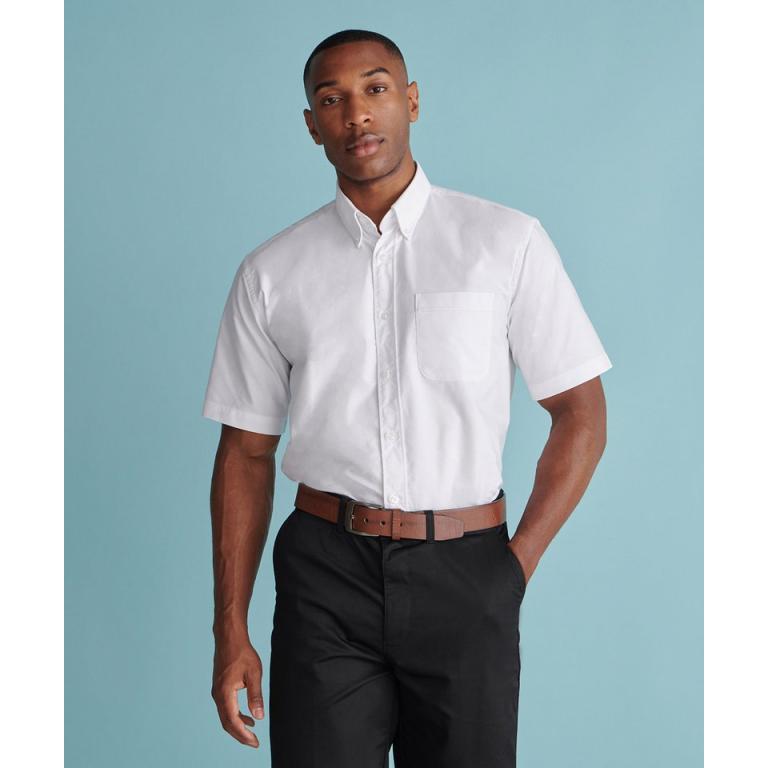 Short sleeve classic Oxford shirt