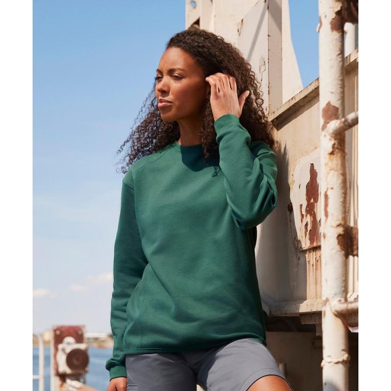 Heavy-duty crew neck sweatshirt