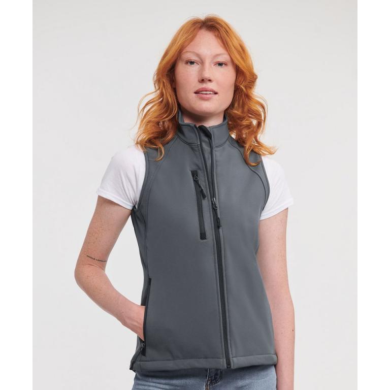 Women's softshell gilet