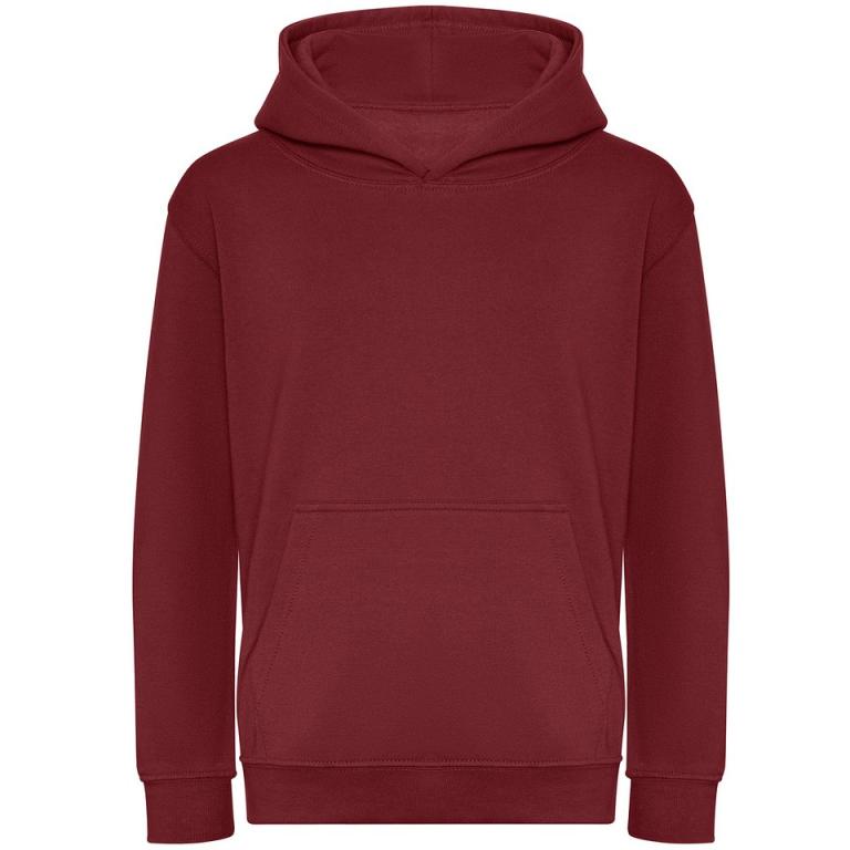 Kids organic hoodie Burgundy