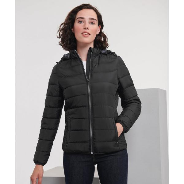 Women's hooded Nano jacket