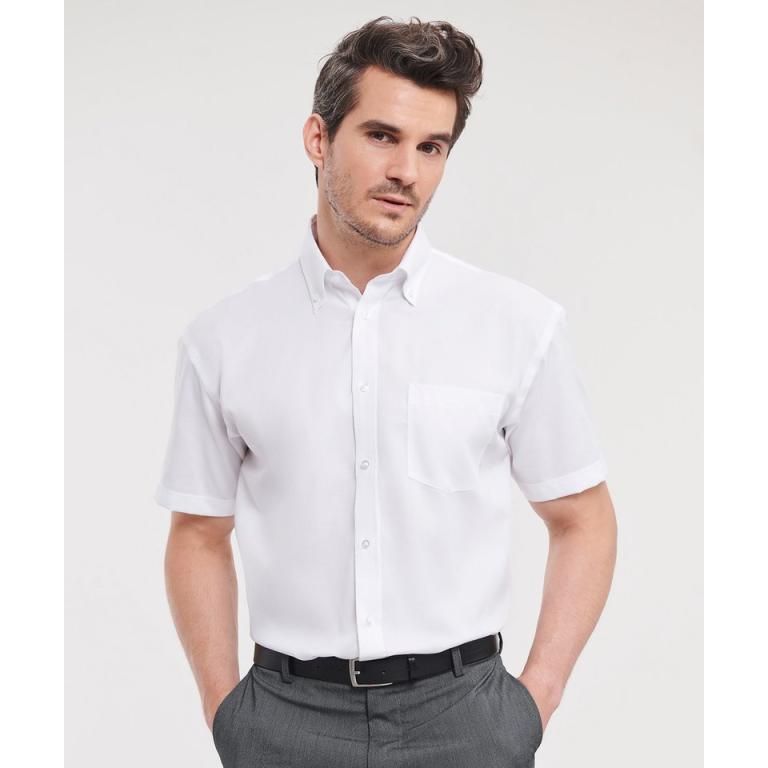 Short sleeve ultimate non-iron shirt