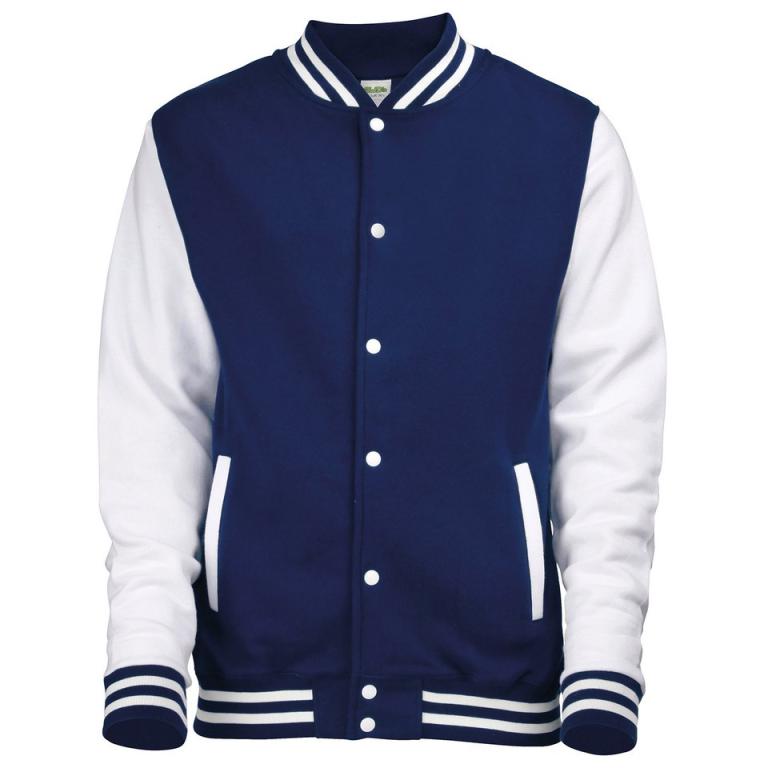 Varsity jacket Oxford Navy/White