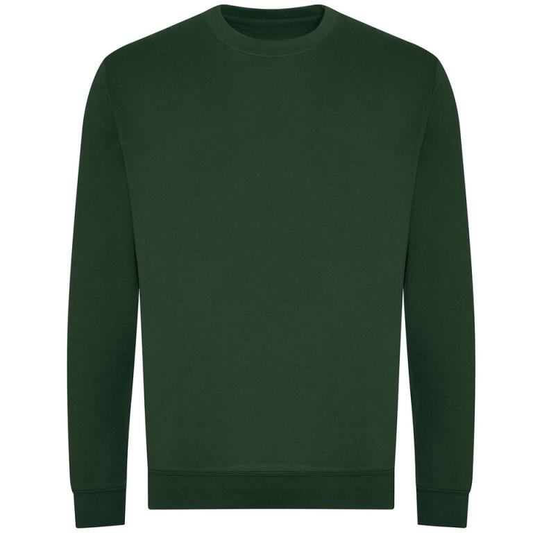 Organic sweatshirt Bottle Green