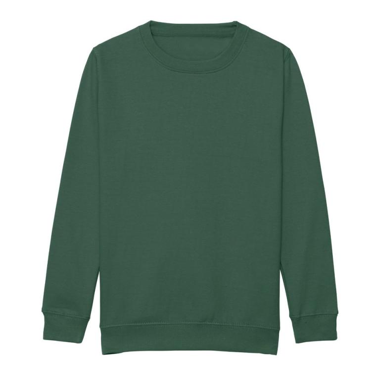 Kids AWDis sweatshirt Bottle Green