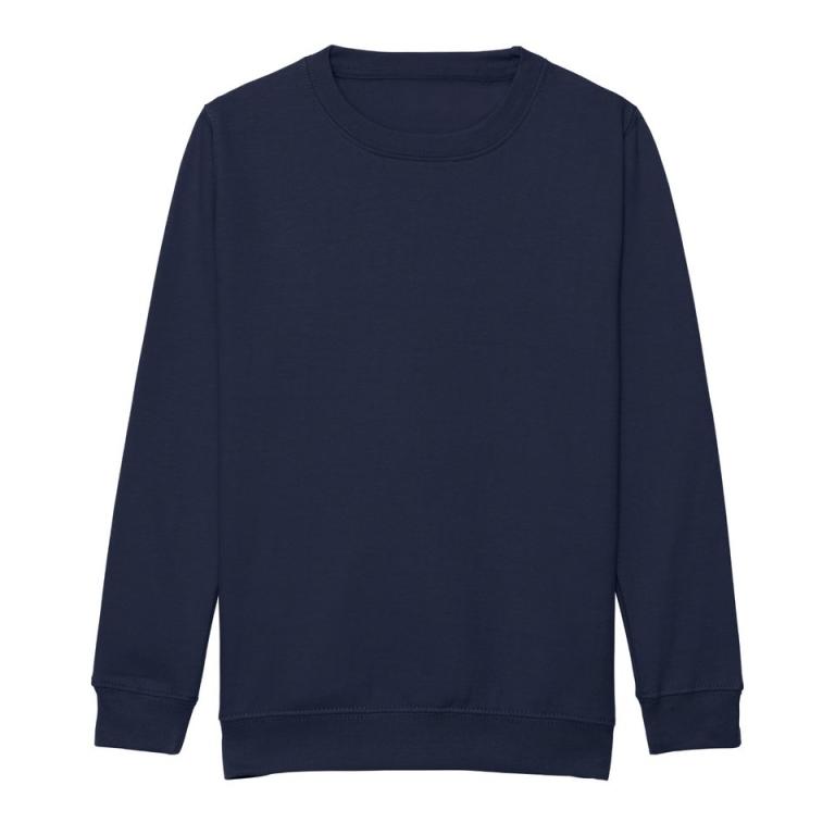 Kids AWDis sweatshirt Oxford Navy