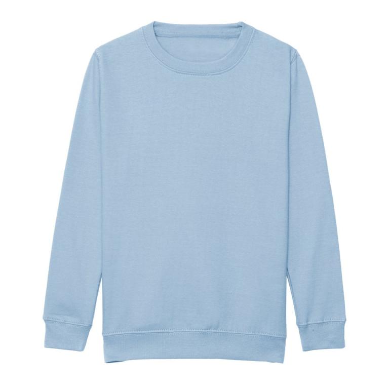 Kids AWDis sweatshirt Sky Blue