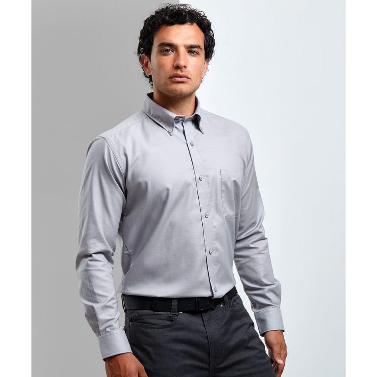 Signature Oxford long sleeve shirt