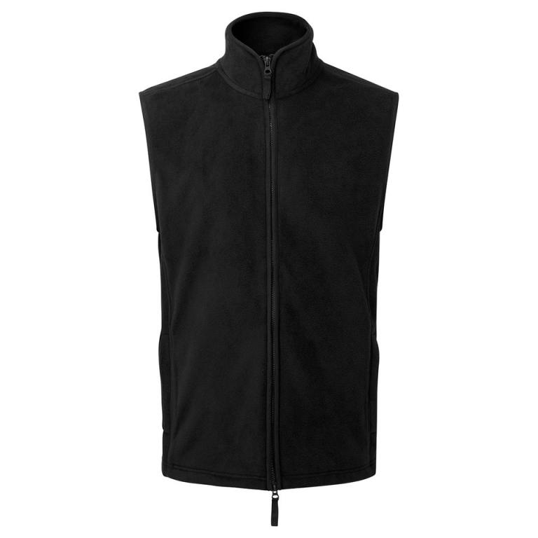 Artisan fleece gilet Black/Black