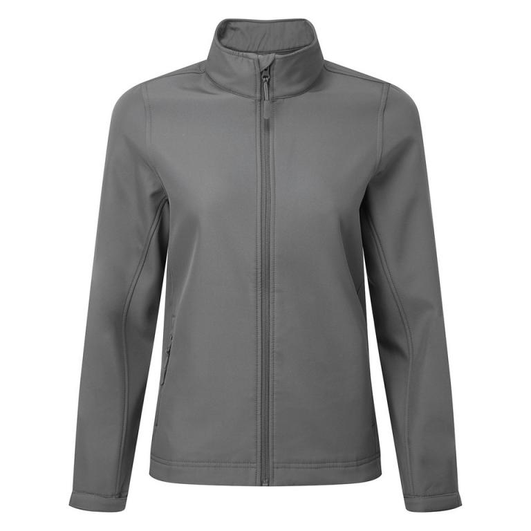 Women’s Windchecker® printable and recycled softshell jacket Dark Grey