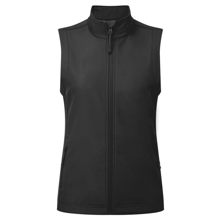 Women’s Windchecker® printable and recycled gilet Black