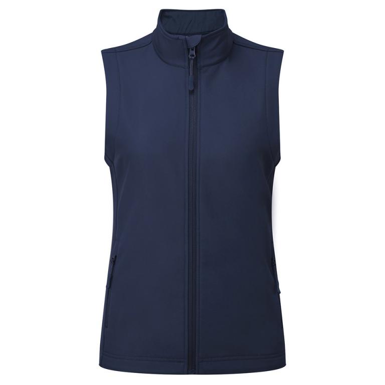 Women’s Windchecker® printable and recycled gilet Navy